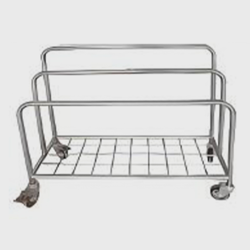 Paslanmaz Çelik Kağıt Dağıtıcı Arabası