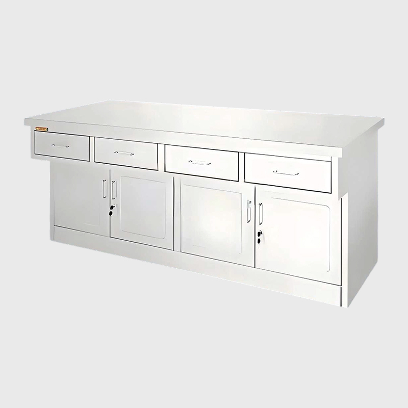 Hastane Paslanmaz Çelik Çekmeceli Tezgah