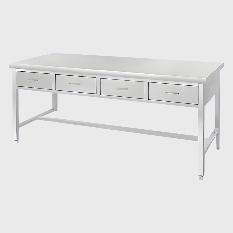 Hastane CSSD Paslanmaz Çelik Çalışma Masası